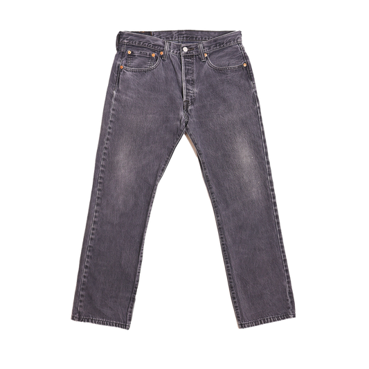 Levi's 501 Dark Grey Wash Denim Pants