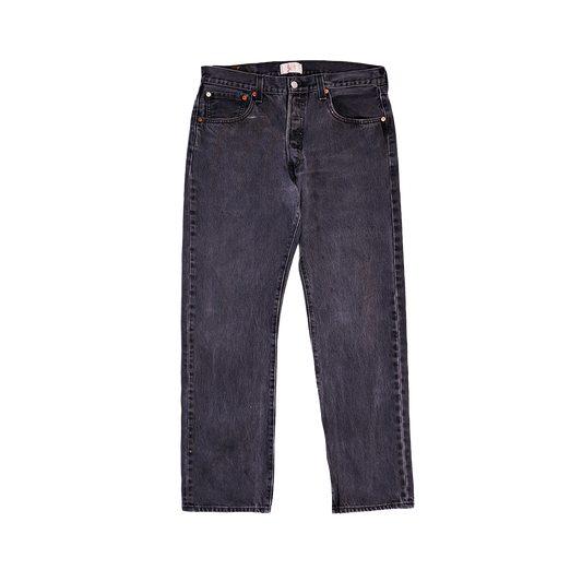 Levi's 501 Faded Black Denim Pants