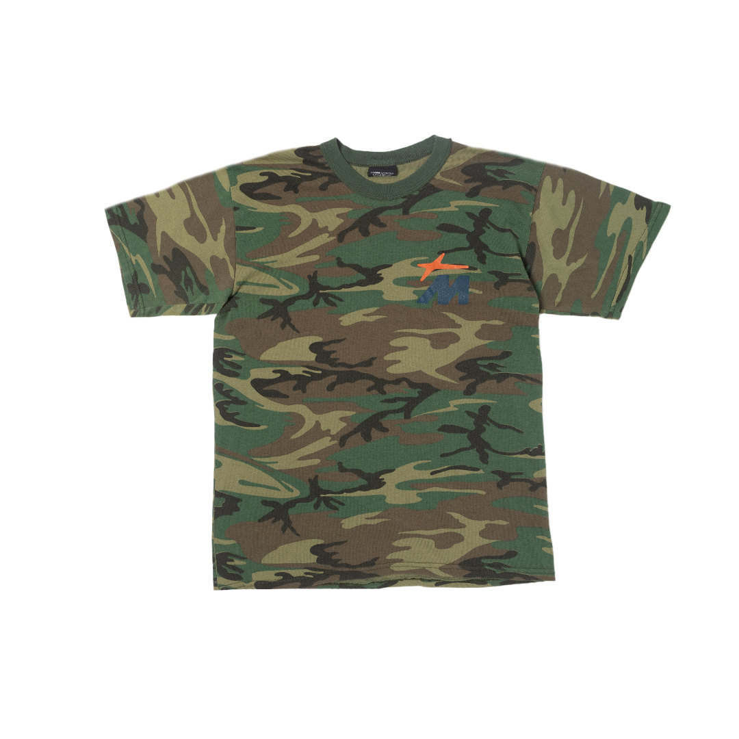 MNTGE Camouflage M-Star Chest Logo T